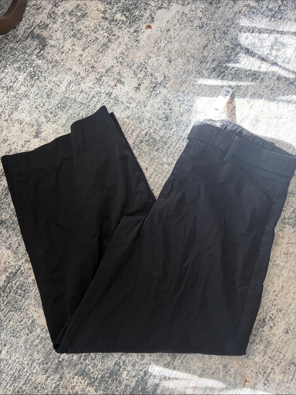 Banana Republic Black Wide Leg Trousers